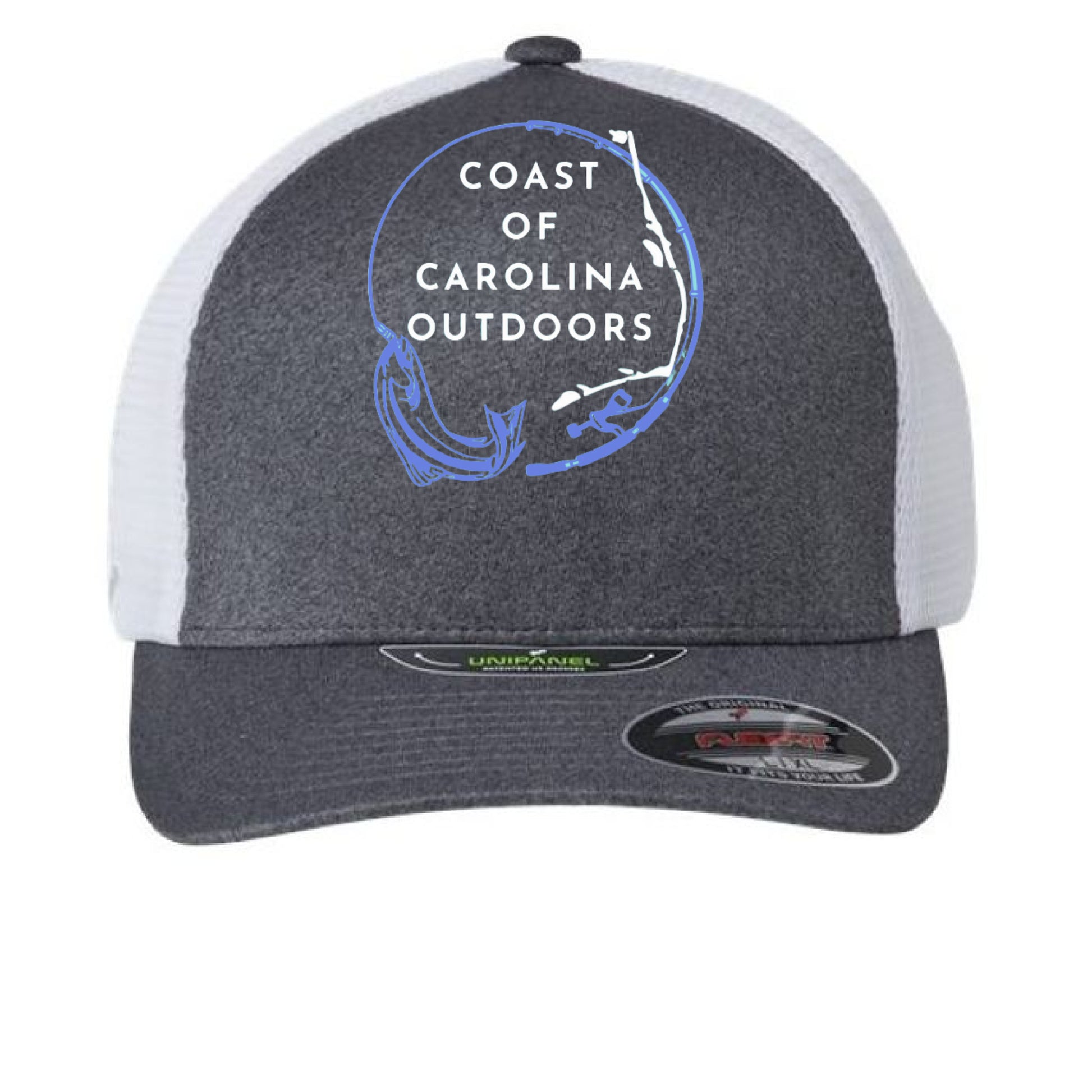 Melange Dark Grey/ White - FRONT