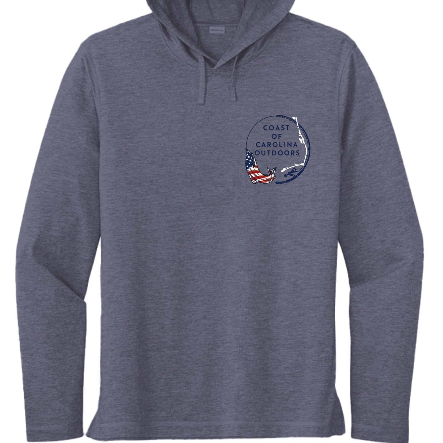 True Navy Hthr - ST406 - FRONT