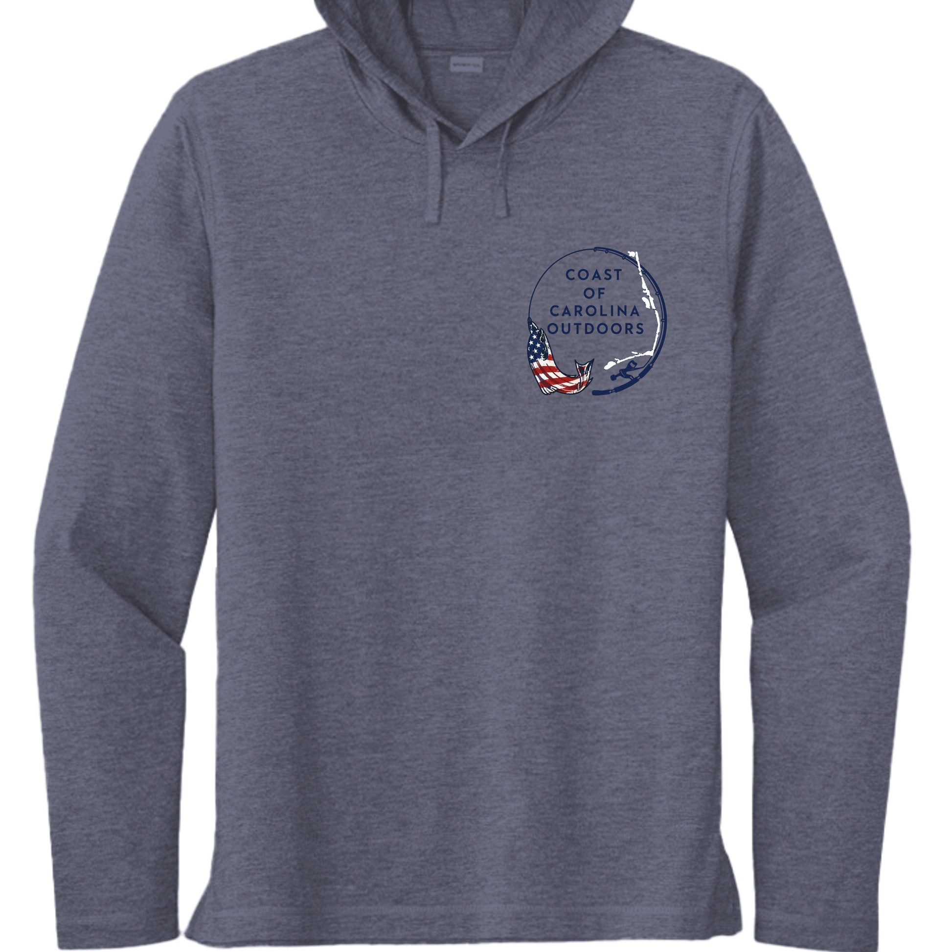 True Navy Hthr - ST406 - FRONT